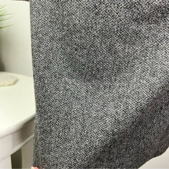 L'Agence Sheath Dress womens size 4 Wool Long Sleeve Grey Beige colorblock - Picture 4 of 10